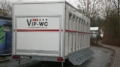 Toiletten 3XL VIP WC Wagen hinten geschlossen